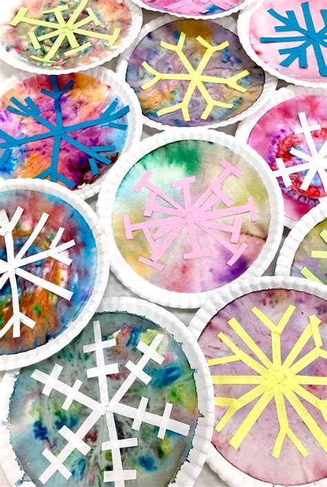Coffee Filter Snowflake Art Fantastic Fun And Learning