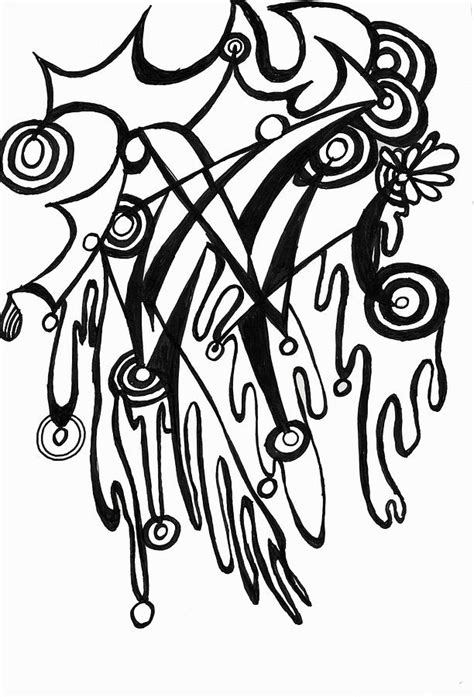 Drip Coloring Pages For Adults Coloring Pages