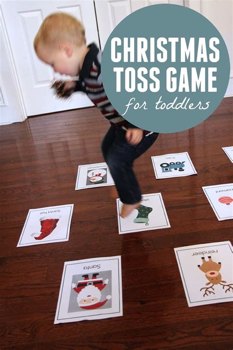 Toddler Approved!: Christmas Toss Game for Toddlers