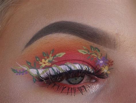 ً On Twitter Flower Makeup Creative Eye Makeup Eye Makeup Art