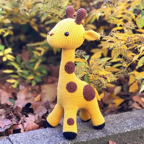 Cute Giraffe Crochet Amigurumi Pattern Pdf Etsy Cute Giraffe