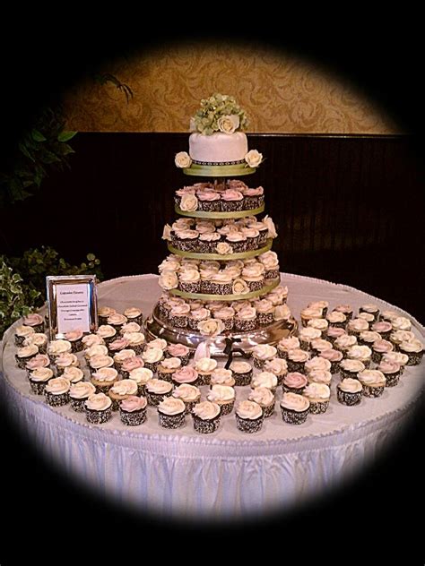 Cupcake Tiered Wedding Cake A Sweet Alternative