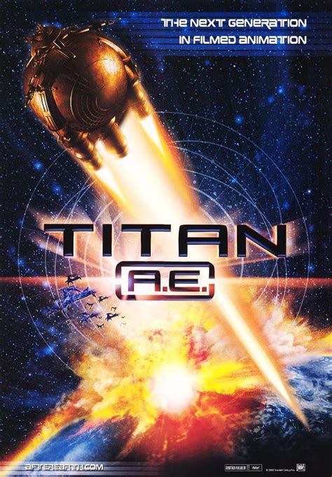 TITAN A.E teaser poster 2000 | Movies and Comics | Pinterest | Titan ae ...