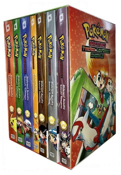 Pokemon Adventures Firered And Leafgreen Emerald Box Set Reviews