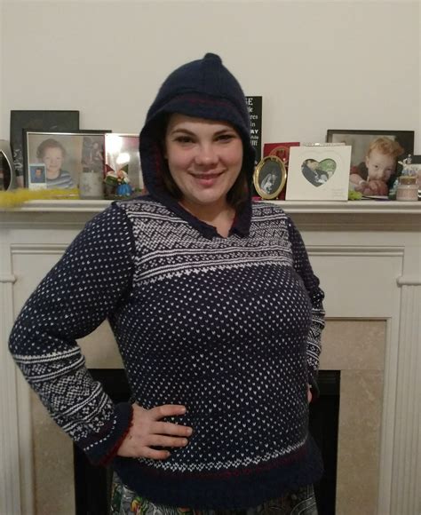 Wife Has Been Knitting For Year But She Finally Made A Sweater What Ya Ll Think R Knitting