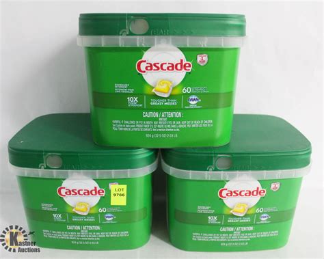 With help from everyday grocery items like dish soap and baking soda, you can maintain the flow of your drains and remove soap scum from bathtub jets. 3 TUBS OF CASCADE DISHWASHER DETERGENT - Kastner Auctions