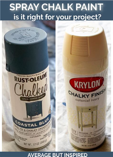 How To Spray Chalk Paint