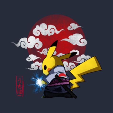 Pikachu X Sasuke Pokemon Naruto T Shirt Teepublic