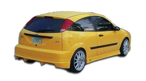 Fiberglass Rear Bumper Body Kit For 2002 Ford Focus Hb Ford Focus