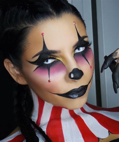Circus Halloween Makeup Maquillaje De Payaso Maquillaje Halloween