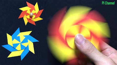 How to make an infinity cube out of paper you how to make flextangles. How To Make a PAPER Fidget Spinner WITHOUT BEARINGS - YouTube