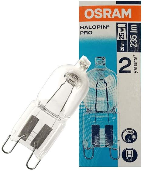 Osram Halogeen G9 20w25w Halopin Pro Don Luce
