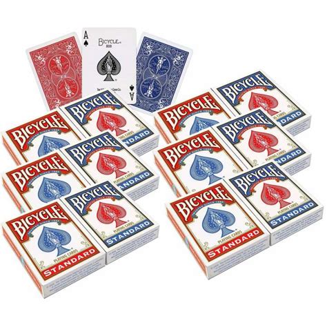 A deck of cards is concrete. Bicycle Standard Poker Playing Cards (12 Pack) | Lazada Singapore
