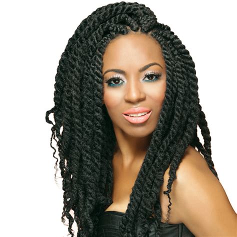 Royal Silk Braid Afro Twist