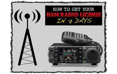 how to get your ham radio license in 7 days shtf and prepping central