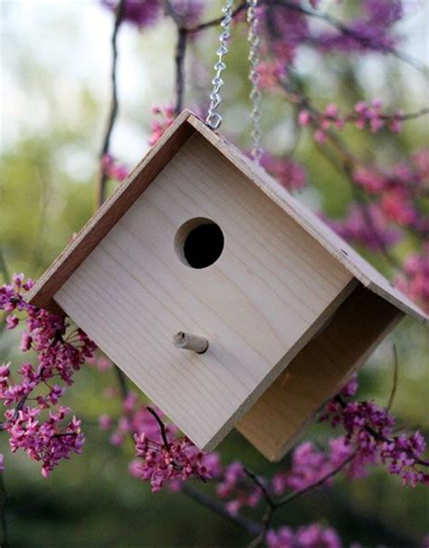 Make sure you don't apply too much force, otherwise you could damage the wood. 40 Beautiful Bird House Designs You Will Fall In Love With - Bored Art