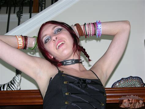 Nude Metalhead Punk Rock Girl Mysti Trueamateurmodels