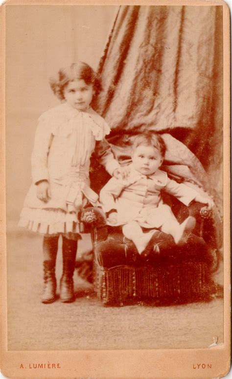 Young French Siblings Note The Child Size Chair And That Flickr