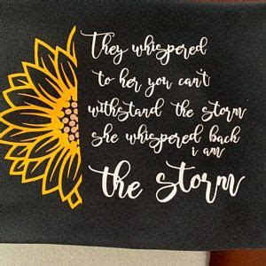 They whispered to her you cannot withstand the storm she | Etsy in 2021