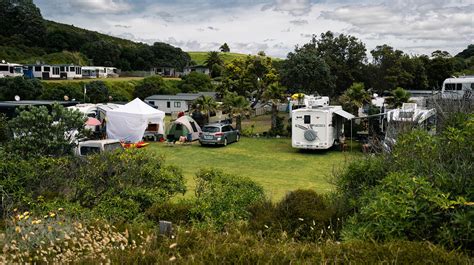 Powered Caravan And Tent Site Waihi Beach Accomodation And Campground