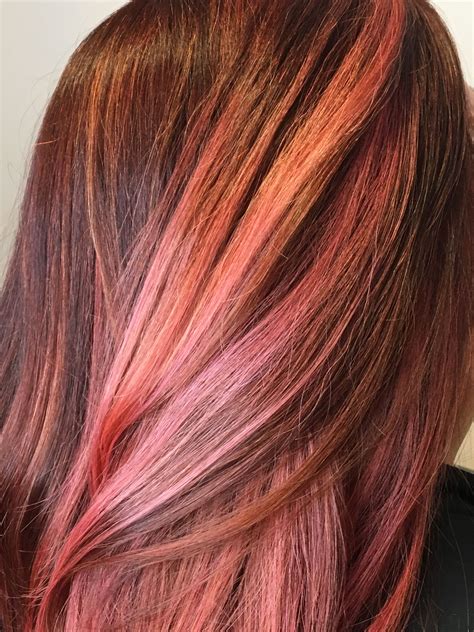 Pretty In Pink Cherhhsas Heathhairsalonandspa Hair Color Pastel