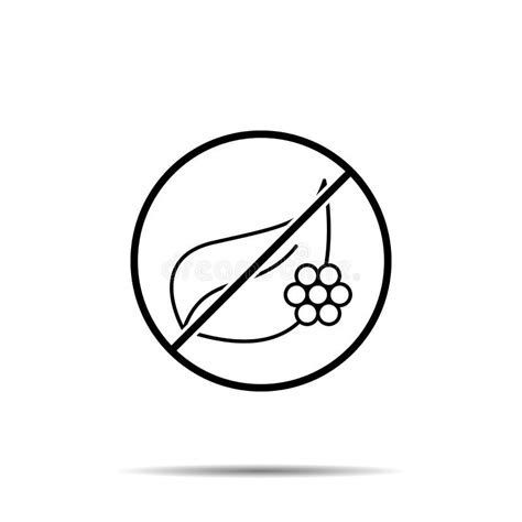 No Eggs Plant Iconicon Simple Thin Line Outline Vector Of Biology