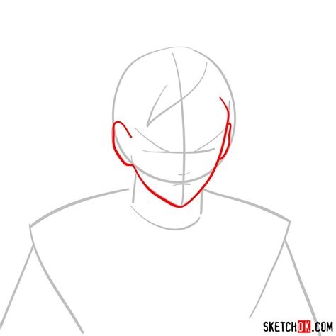 How To Draw Genya Shinazugawa Demon Slayer Sketchok Easy Drawing Guides