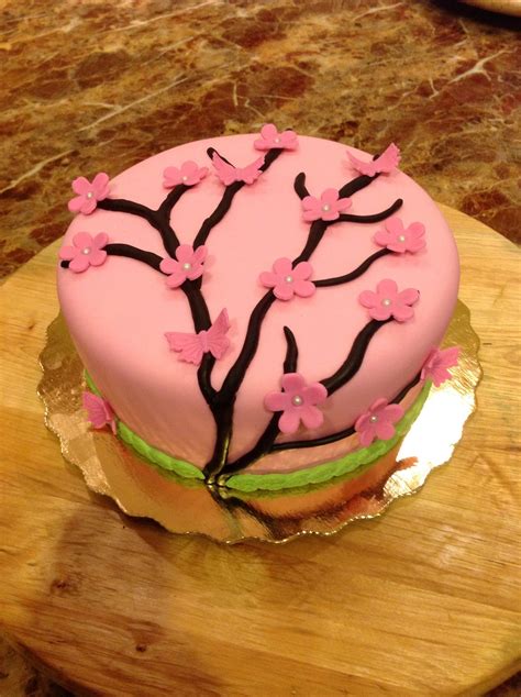 Cherry Blossom Cakes Cake Cherry Blossom Cake Cake Tutorial
