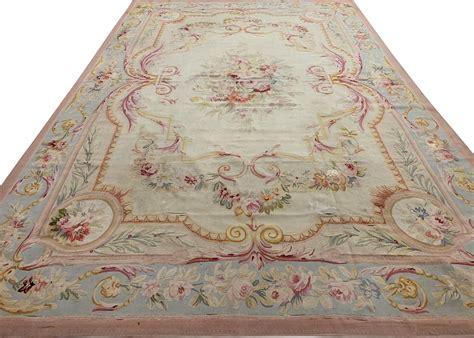 Antique French Aubusson Rug Cu 1434 Lavender Oriental Carpets