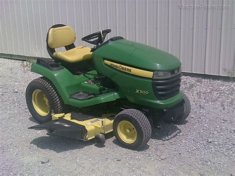 2009 John Deere X500 Lawn And Garden Tractors Machinefinder