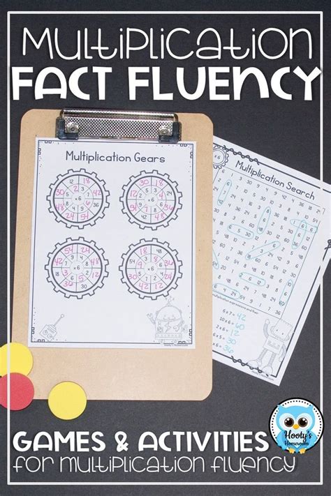 Games And Activities For Mastering Multiplication Facts