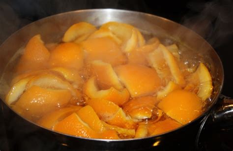 Boiling Orange Peels Homemade Recipes