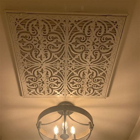 Ceiling vent covers, and cooling and wall decorative return air grilles these no detail untouched buy decorative return air intake covers return air grilles bathroom. Medallion ReVent Cover - Decorative Vent Covers ...
