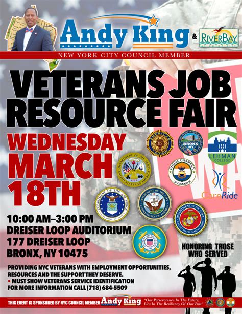 Veterans Invited To Attend 2015 Veterans Job And Resource Fair Vendor
