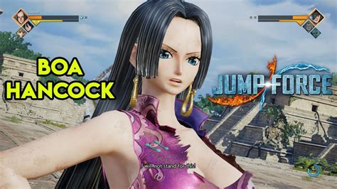 Sexy Boa Hancock Jump Force Gameplay Pc 1080p Hd Youtube