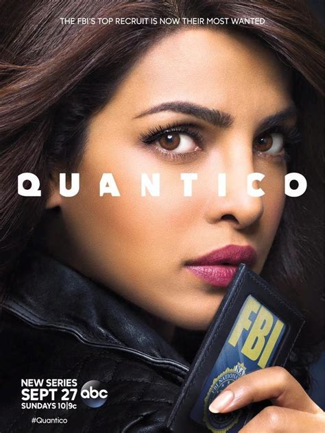 Priyanka Chopra Plays Fbi Trainee In ‘quantico Posters Fashion Gone