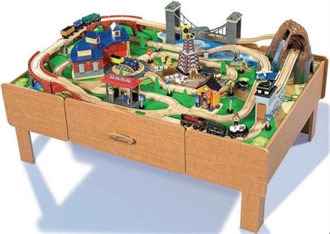 I Like The Station And Round About Train Table Round House Toys R