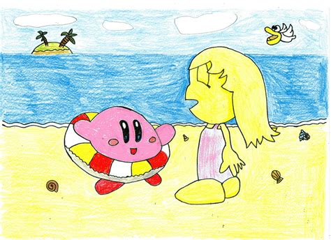 Kirby And Tiffs Day At The Beach By Gold Ring 951 On Deviantart