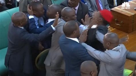 Uganda Parliament Breaks Into Fist Fight