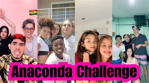 Anaconda Challenge Tiktok Compilation Youtube