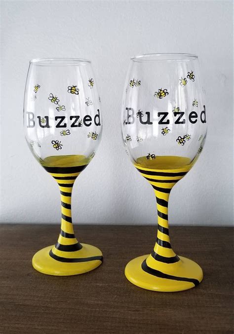 Cute Wine Glasses Birthday Wine Glasses Wedding Wine Glasses Decorated Wine Glasses Hand