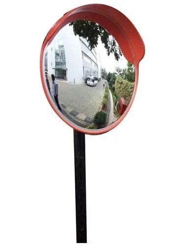 32 Inch Polycarbonate Convex Mirror For Road Safety Abs Body At Rs 2500 In Pune