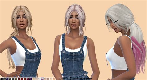 Anto Youth Hair Recolor At Teenageeaglerunner Sims 4 Updates