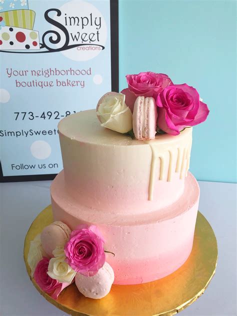 ombre pink cake simply sweet creations flickr