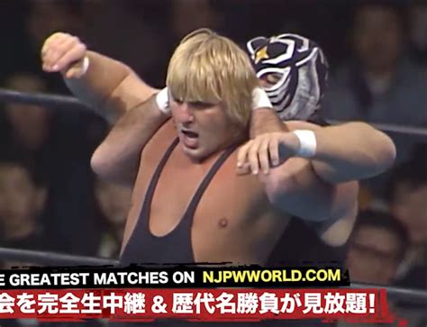 Prowresblog New Japan Pro Wrestling Owen Hart Vs Black Tiger