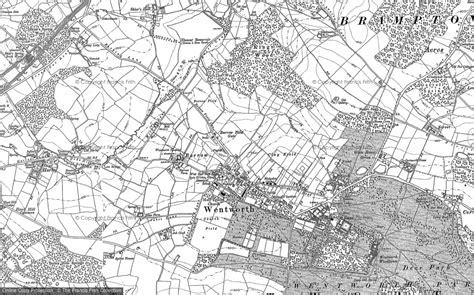 Old Maps Of Wentworth Yorkshire Francis Frith