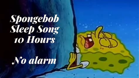 Spongebob Sleep Song 10 Hours Black Screen No Alarm 스펀지밥 스폰지밥 수면송 10시간