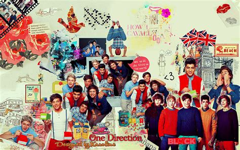 One Direction Cartoon Wallpapers Wallpapersafari