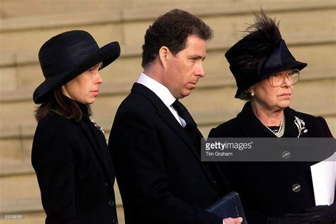 The Royal Family Attending The Funeral Of Princess Margaret At St ...
