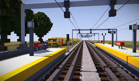 Train Stations Acton Grange Minecraft Map